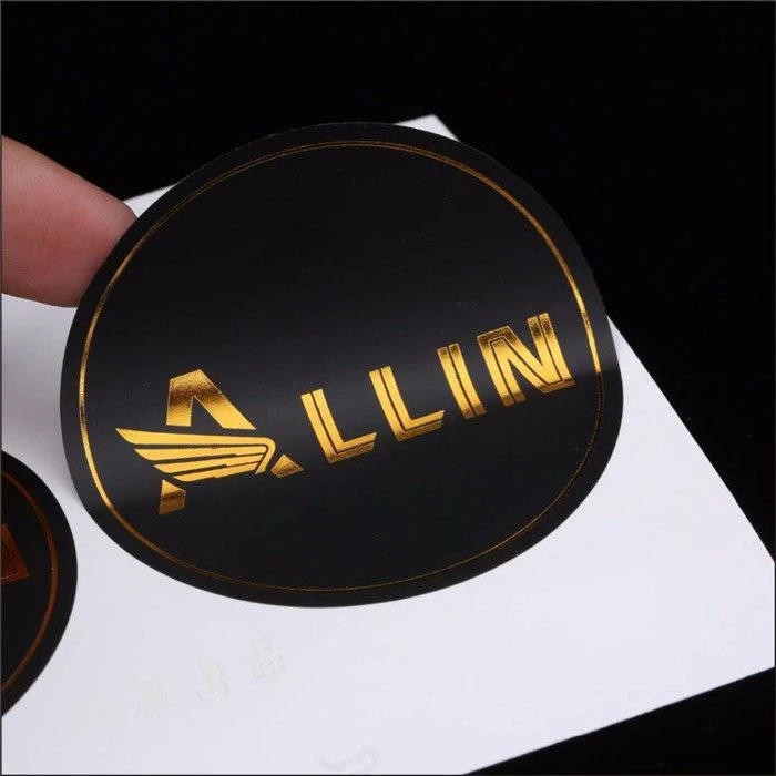 Lesklé umělecké papírové samolepky