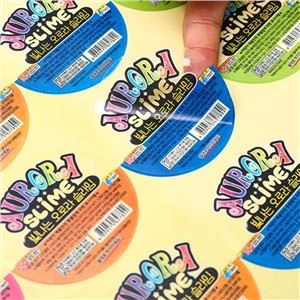 PVC transparentní průhledné samolepky